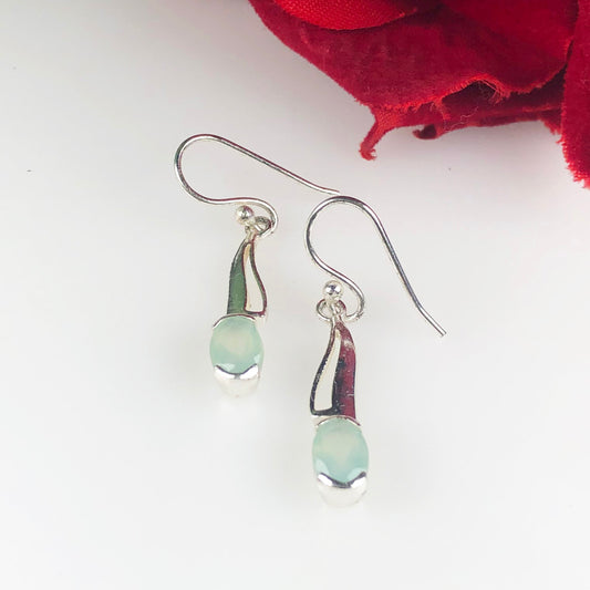 Zhupuk International Latest Design Gemstone Opal Earrings for Women and Girls Light Weight Dangle For Every Occasion Nickel-Free Quality ( RITI045 )