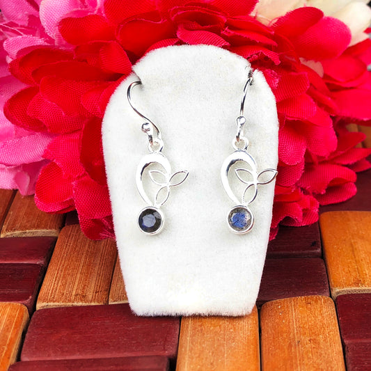 Zhupuk International Unique Design Gemstone Labradorite Earrings for Women and Girls Light Weight Dangle For Every Occasion Nickel-Free Quality ( RITI069 )