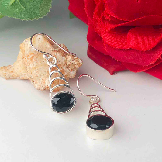 Zhupuk International Latest Design Gemstone Spinel Earrings for Women and Girls Light Weight Dangle For Every Occasion Nickel-Free Quality ( RITI089 )