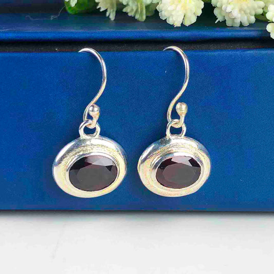 Zhupuk International Trending Design Gemstone Spinel Earrings for Women and Girls Light Weight Dangle For Every Occasion Nickel-Free Quality ( RITI138 )