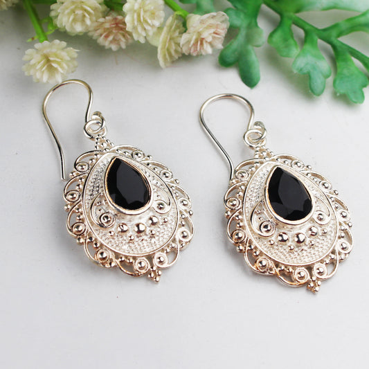 Zhupuk International Latest Stylish Gemstone Spinel Earrings for Women and Girls Light Weight Dangle For Every Occasion Nickel-Free Quality ( RITI148 )
