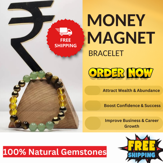 Multicolor MONEY MAGNET Healing Bracelet – Promotes Energy, Beauty, And Wellness