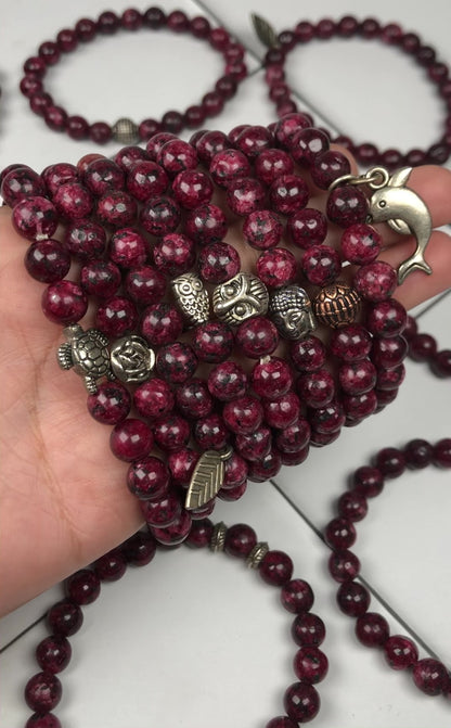 Green Eudialyte Healing Bracelet – Promotes Life Force, Love, And Creativity
