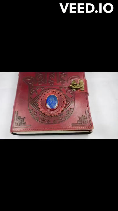 Real Lapis Lazuli Hamsa Design Journal