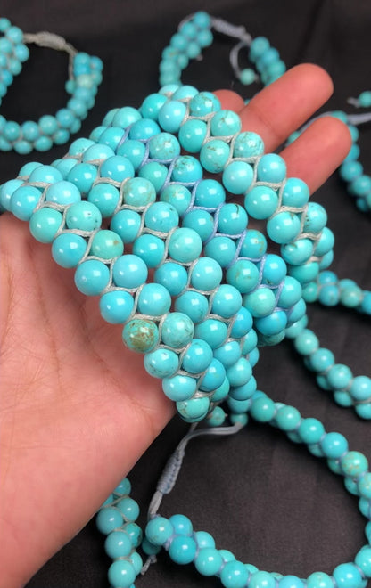 Blue Howlite Healing Bracelet – Promotes Peace, Patience, And Stress Reduction