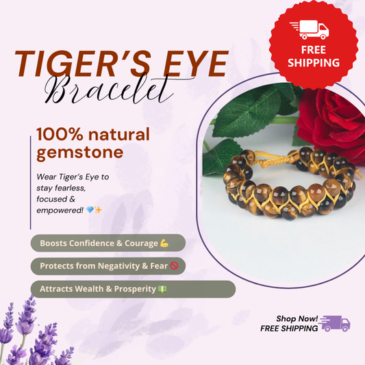 Brown Tigereye Healing Bracelet – Promotes Confidence, Courage, And Willpower