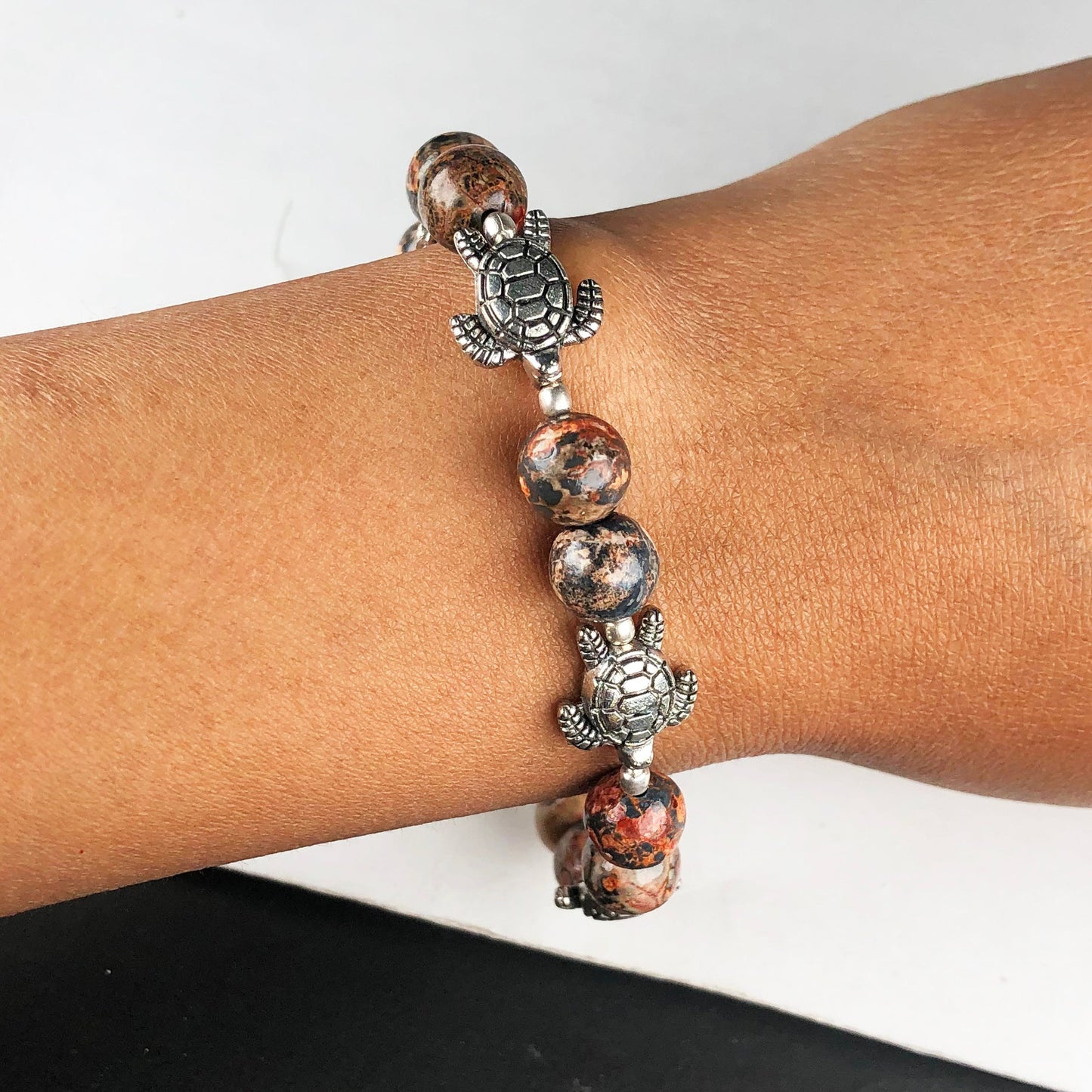 Brown Picture Jasper Bracelet Healing