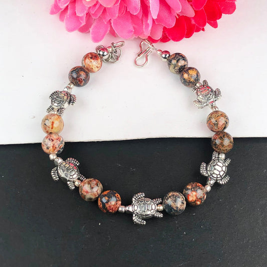 Brown Picture Jasper Bracelet Healing