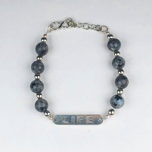 Gray Jasper Bracelet Healing