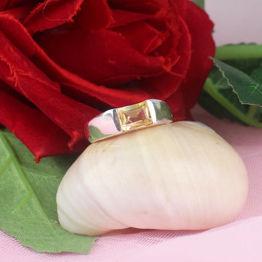 Yellow Cirtine Ring