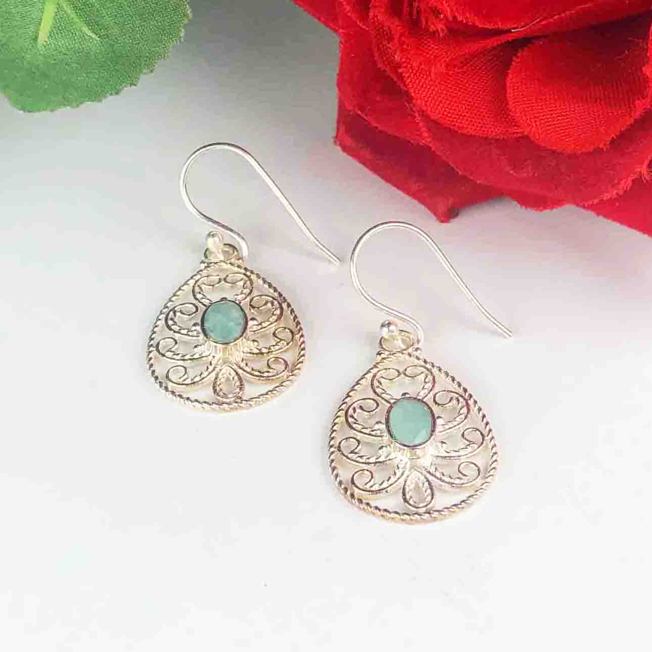 Blue  Earrings