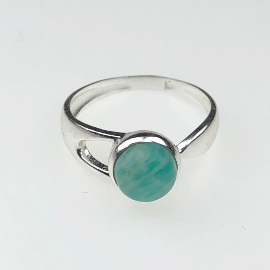 Blue Amazonite Ring