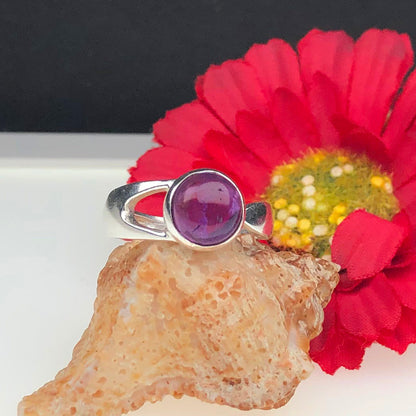 Purple Amethyst Ring