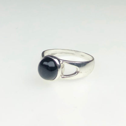 Black Obsidian Ring