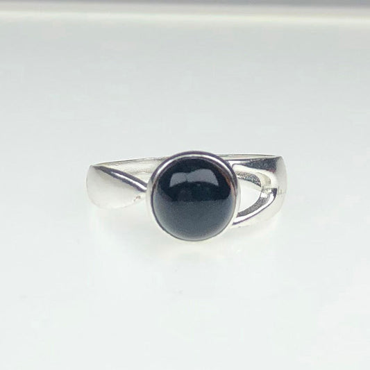 Black Obsidian Ring