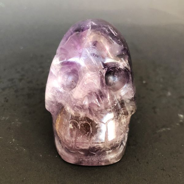 Puprle Ametrine Skull