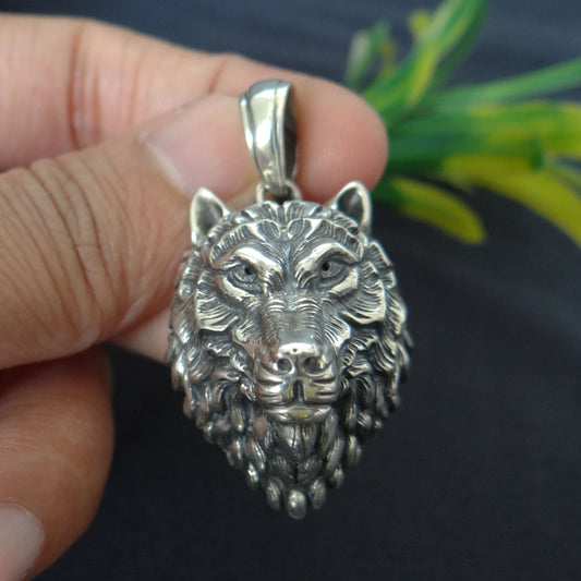 Amazing Fox Sterling Silver Pendant