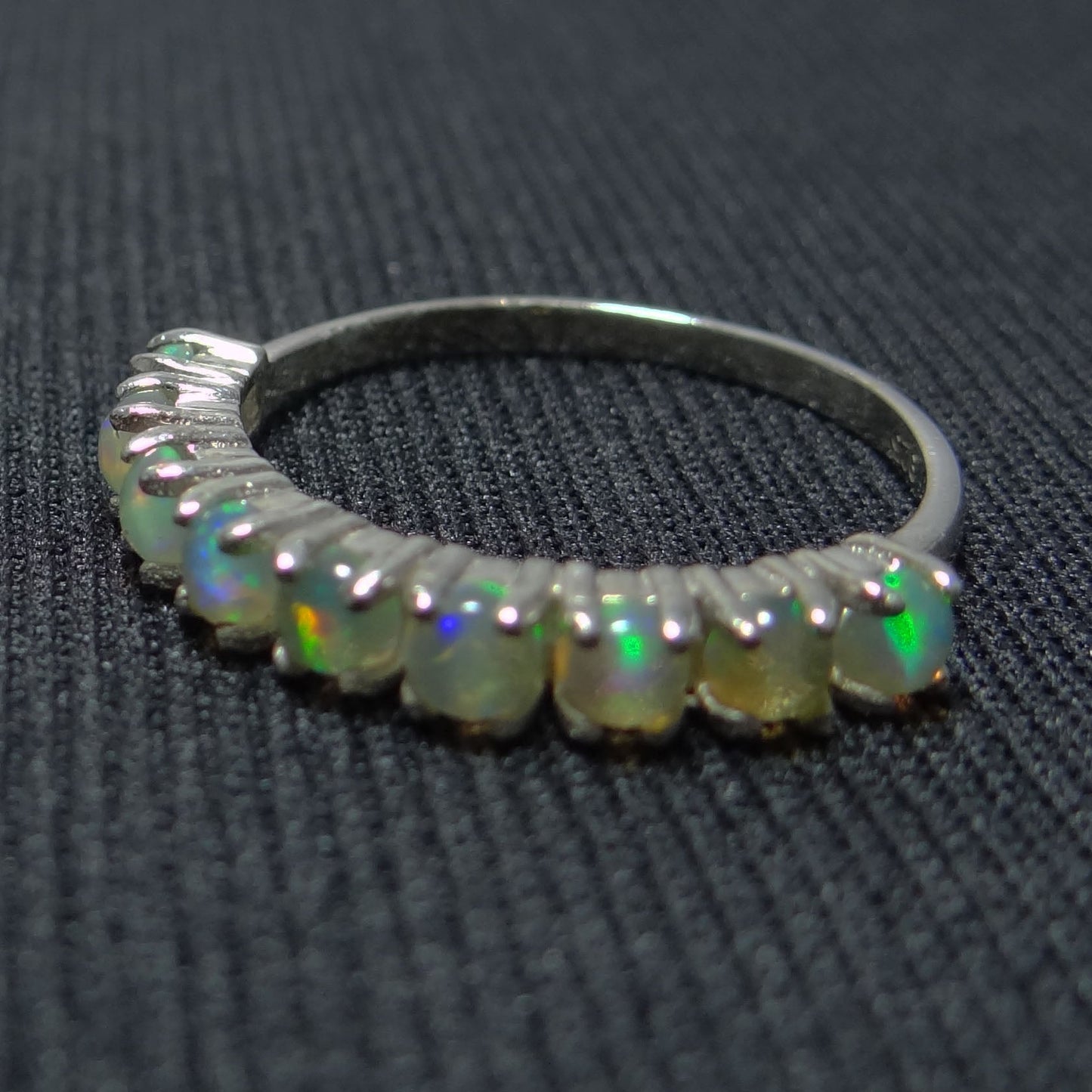Awesome Opal Sterling Silver Ring