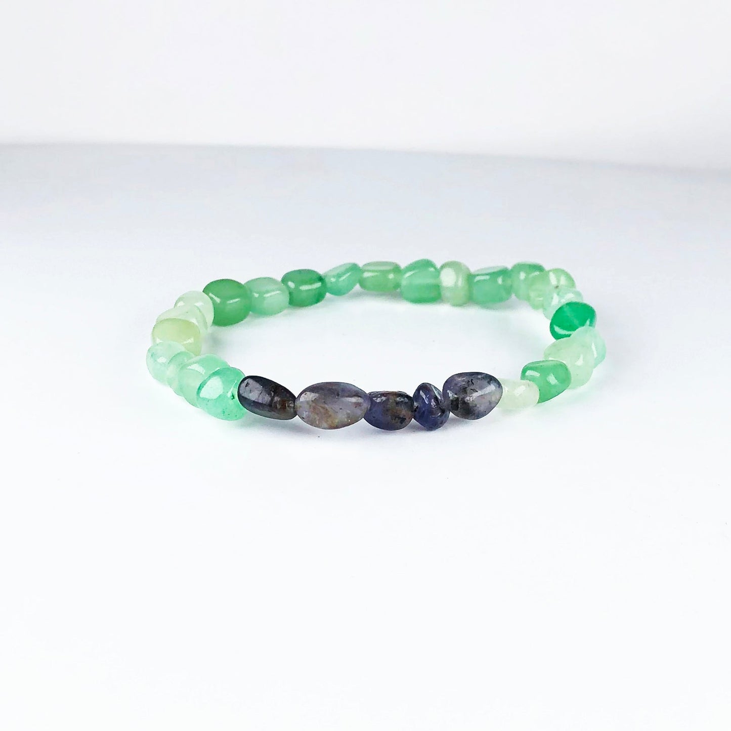 Green Onyx and Jasper Bracelet