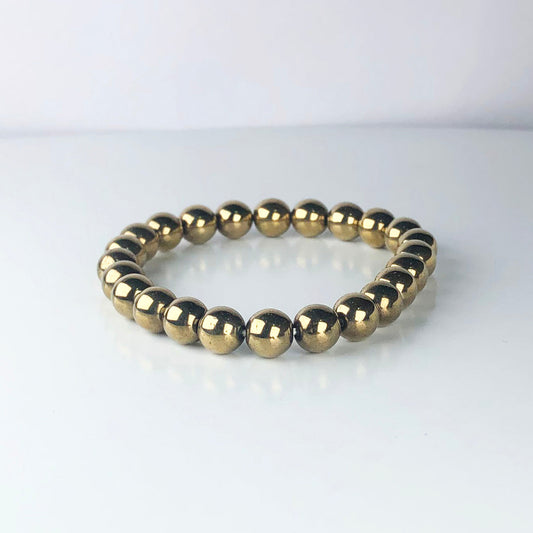 Golden Hematite Bracelet